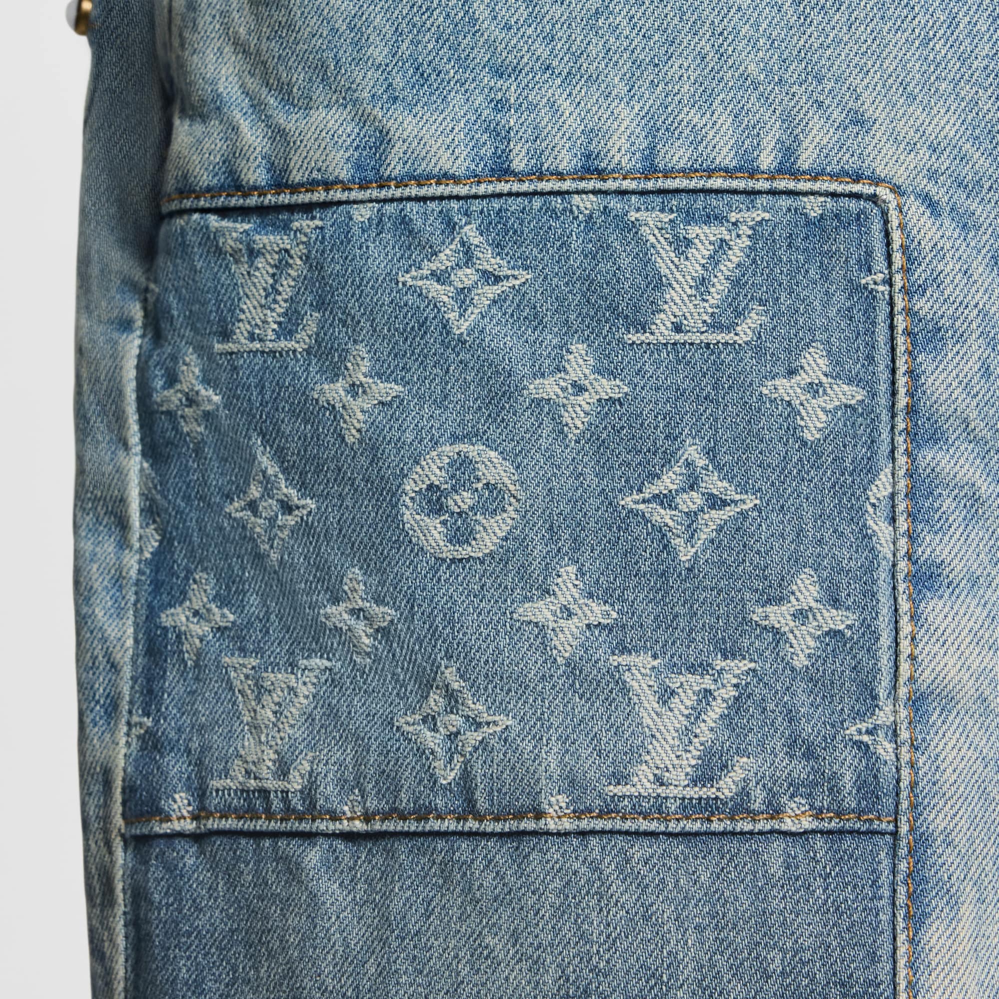 Signature Patchwork Denim Pants - Men - Ready-to-Wear | LOUIS